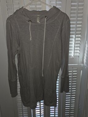 Jag Jeans Light Taupe Hooded Tunic